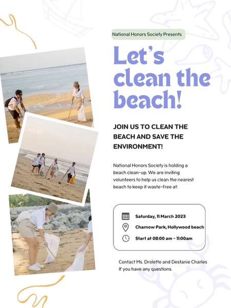 Lets Clean the Beach 03/11