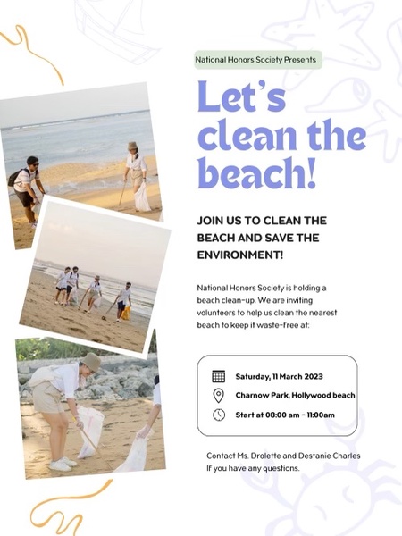 Let's Clean the Beach 03/11