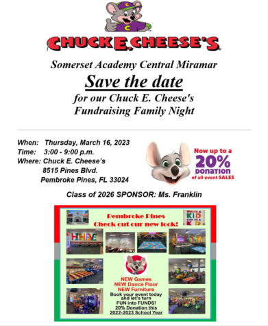 Reminder: Chuck E Cheese Night Today