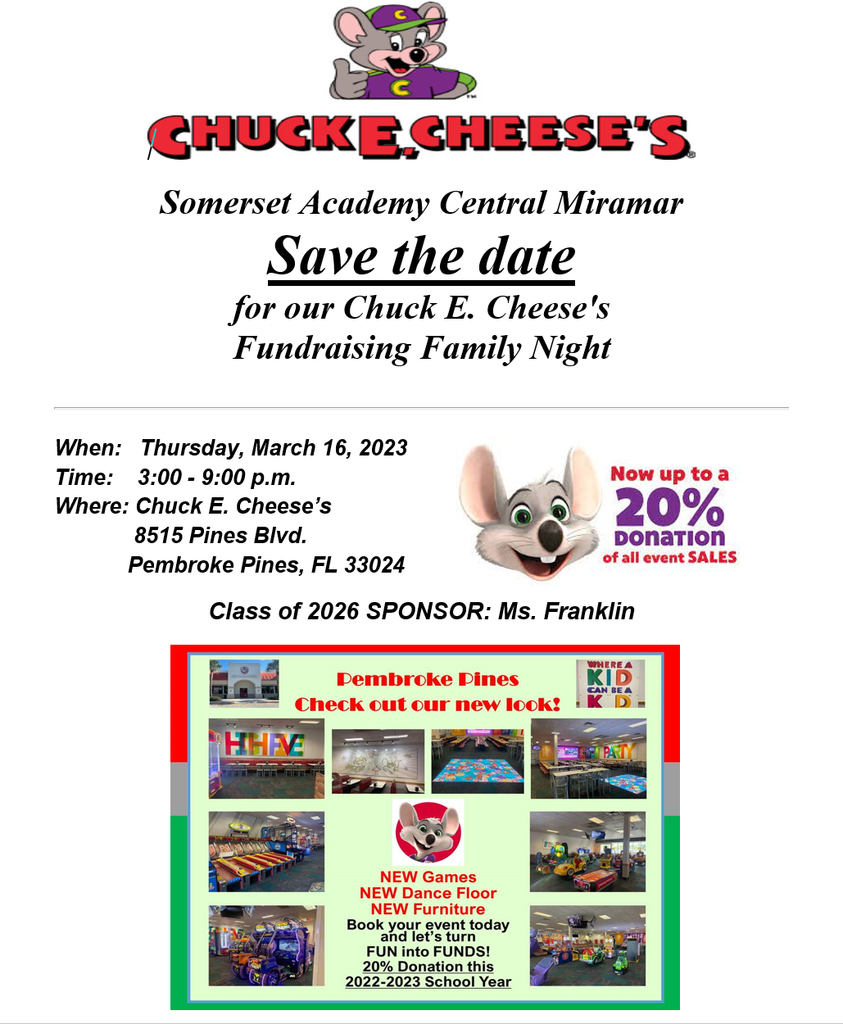 Reminder Chuck E Cheese Night Today The Warrior Daily