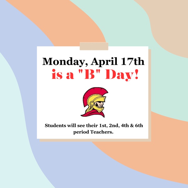 B-Day Tomorrow- Monday April 17th