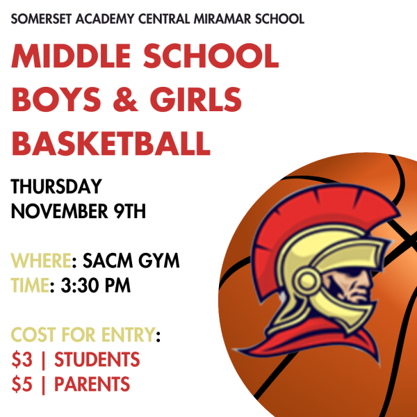 Todays Middle School Boys & Girls Basketball Game