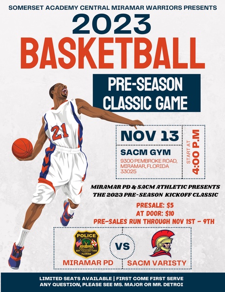2023 Basketball Pre-Season Classic Game