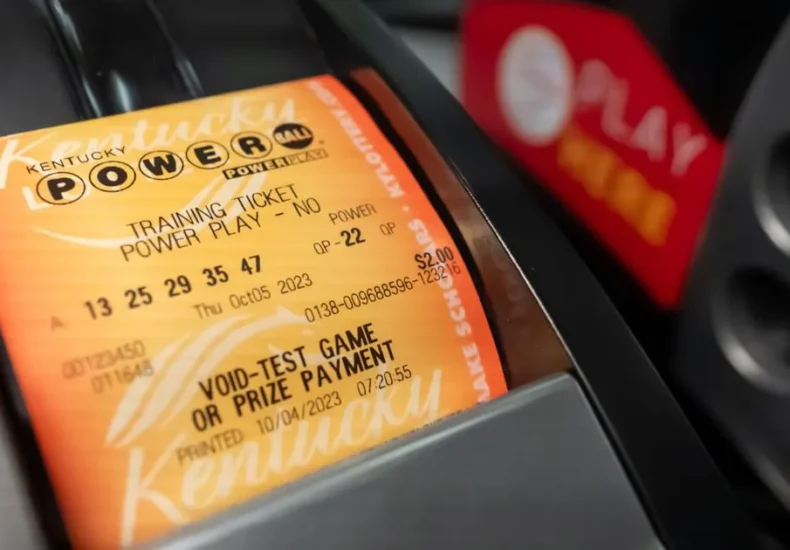 Circle K gas station in Hopkinsville, Kentucky where a $50,000 Powerball ticket was sold