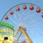 Crowds walk through the Delaware State Fairgrounds in Harrington during the 2026 fair